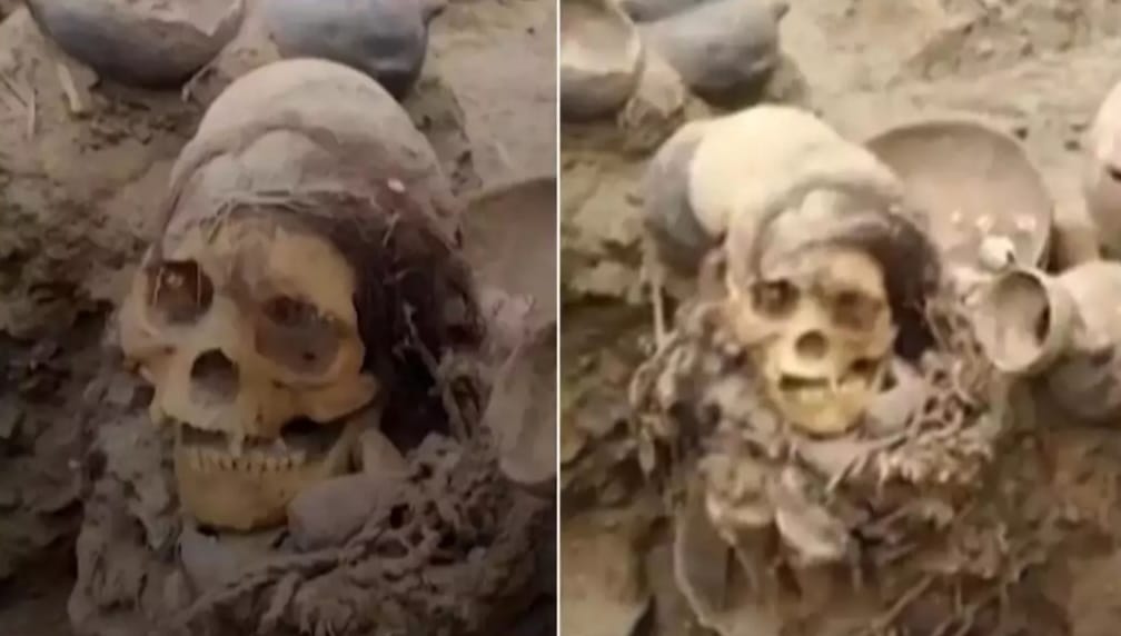 1000 year old mummy With Intact Hair Unearthed in Peru: A Window Into Ancient Civilizations