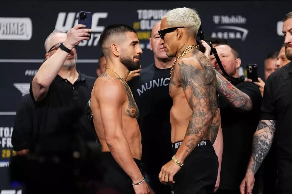 UFC 317 Fight Card Ilia Topuria vs Charles Oliveira Results, live streaming updates PPV