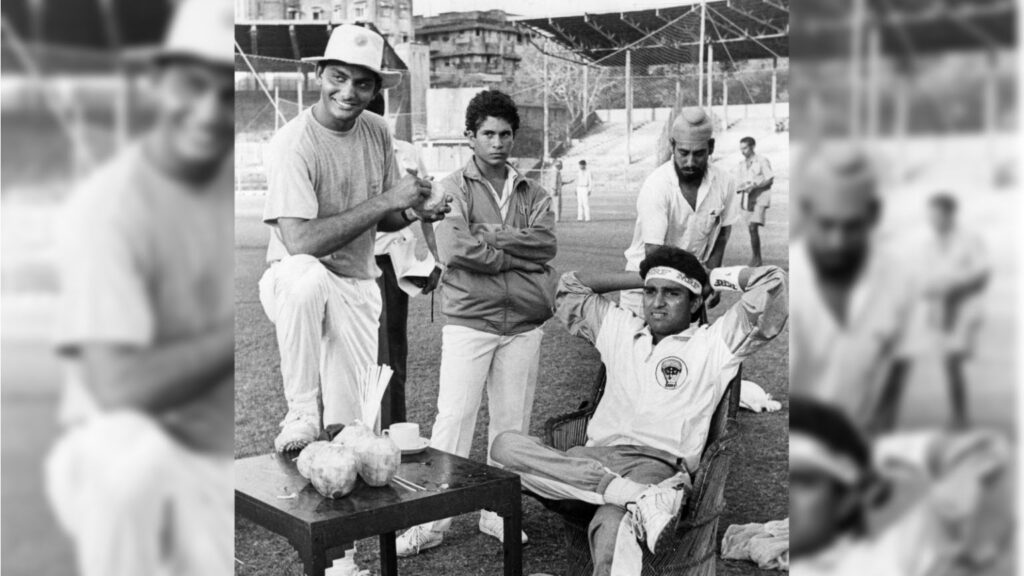 Sachin Tendulkar first England tour At just 17, Sachin Tendulkar carried his school textbooks on his first England tour and stunned Kapil Dev with his fearless strokeplay.