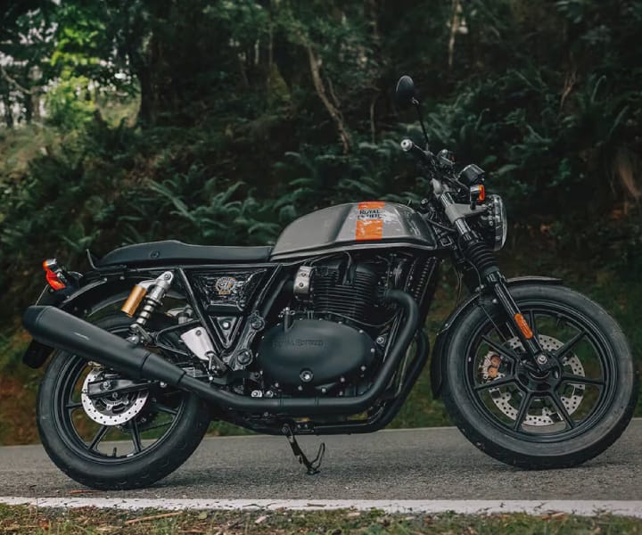 Explore the all-new Royal Enfield GT 650S with alloy wheels, sporty clip-on handlebars & refined 648cc twin engine. Priced at ₹3.22 lakh. Read the full review!