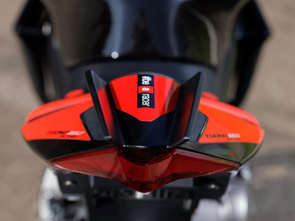 Aprilia Tuono 660 India Launch back View.