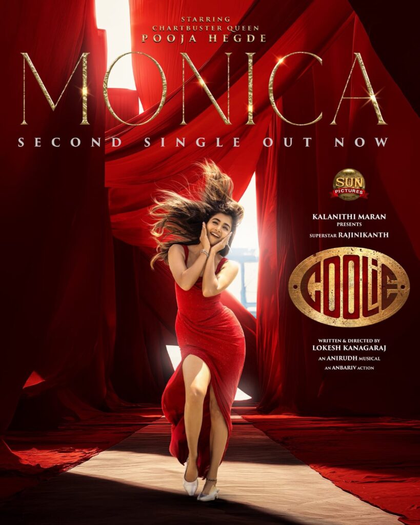 Monica Coolie song release: Second Single from Coolie by Anirudh Ravichander