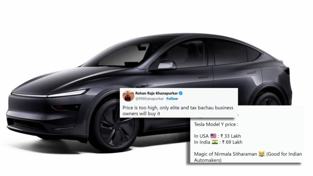 Tesla Model Y India Price Vs Real Price: Nirmala Sitaraman & Tax 2025
