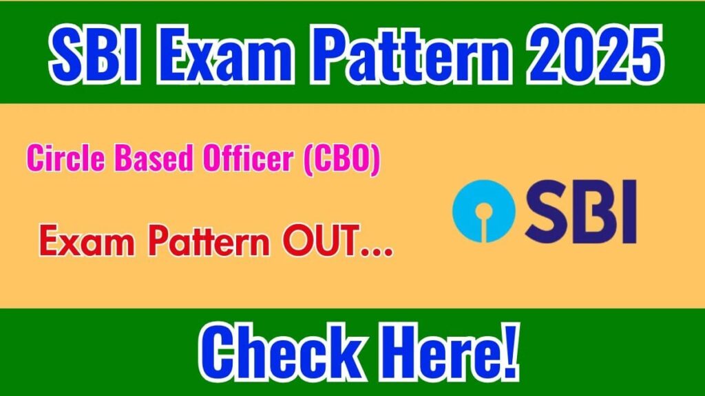 SBI PO Exam Pattern 2025: Latest Updates, Section‑wise Breakdown & Prep Tips