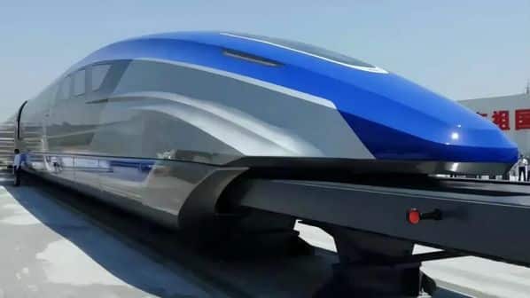 China maglev 650 km/h record