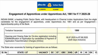 Indian Bank Apprentice 2025: 1500 Seats Announced – All You Need to Know!