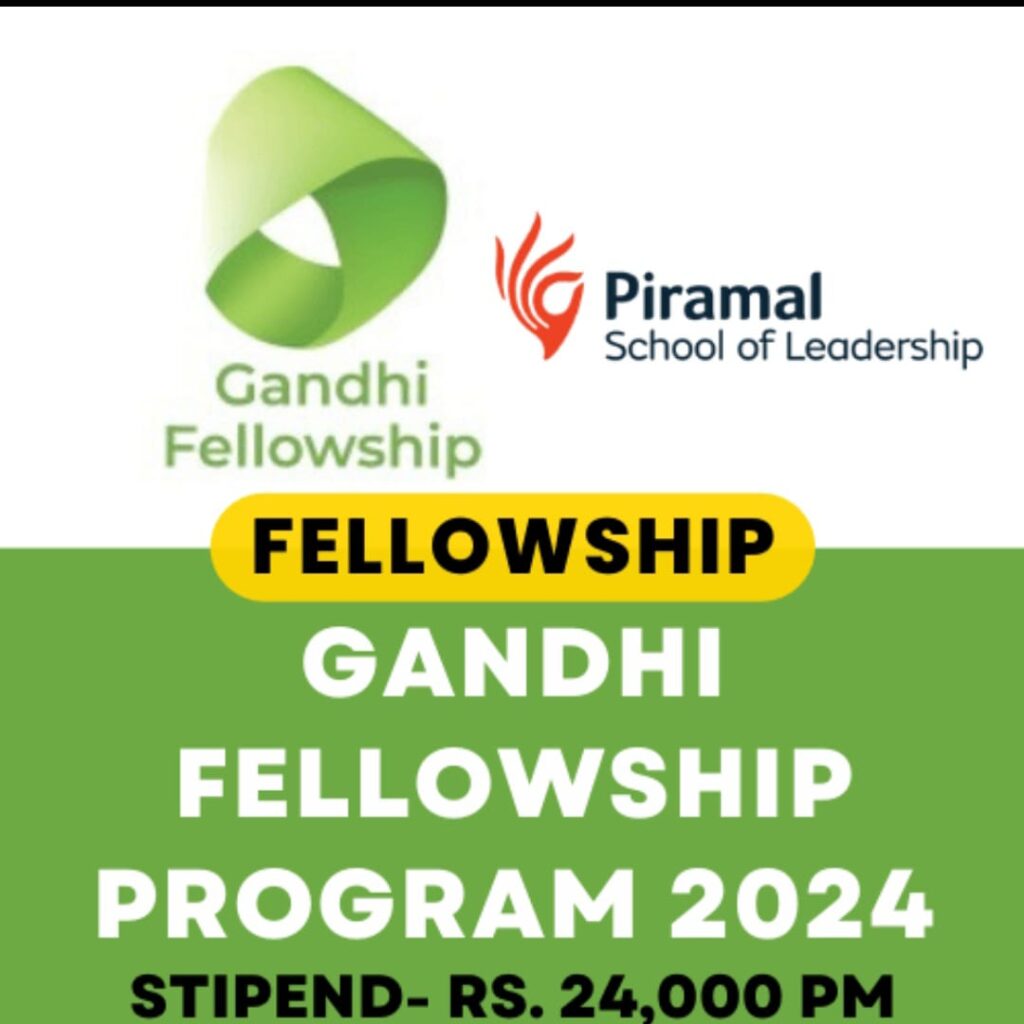 Gandhi Fellowship stipend 2025