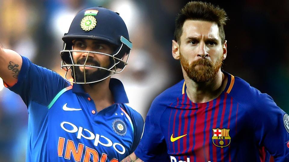 Virat Kohli vs Lionel Messi