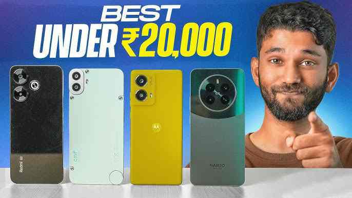 Best Budget Smartphones Under ₹20,000
