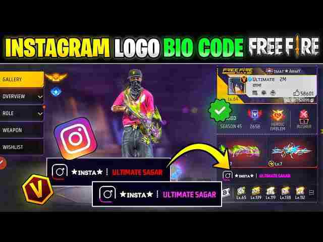 Free Fire Bio Code